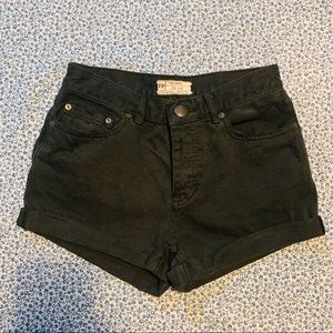 Free People Distressed Shorts